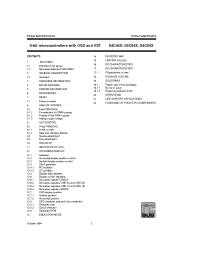 Datasheet PCA84C640 manufacturer Philips